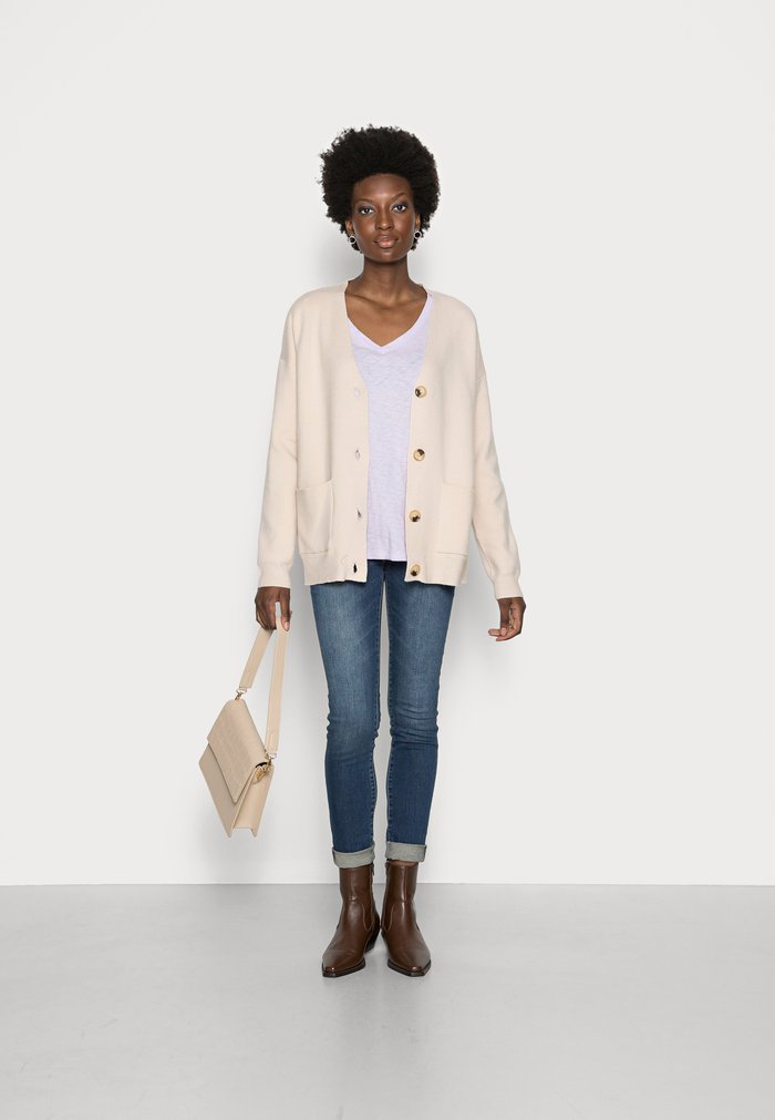 Cardigan Anna Field Beige Femme | OZD-9672936